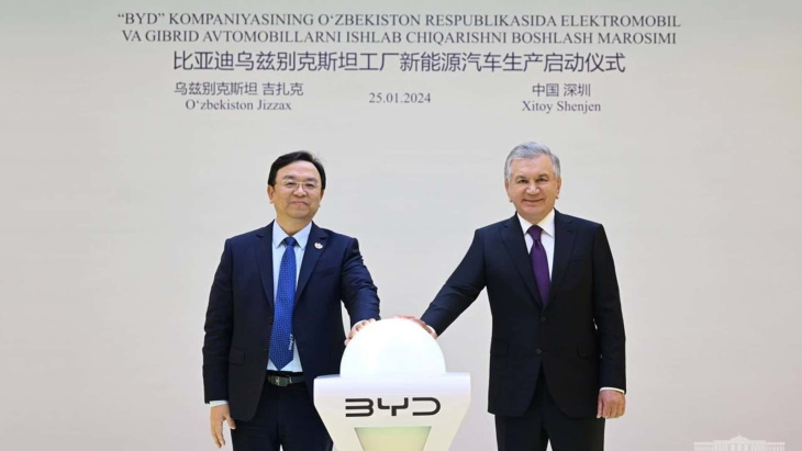 byd anuncia produção de eletrificados em nova fábrica internacional