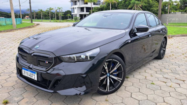 Novo BMW i5 M60 chega com 601 cv, 391 km de autonomia e preço de R$ 759.950