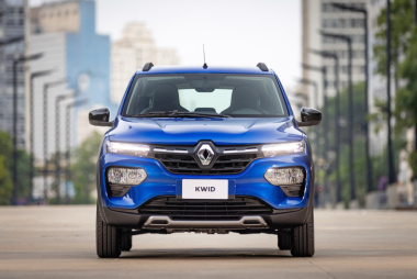 Renault Kwid lidera o ranking de vendas no dia 14 de fevereiro 2024