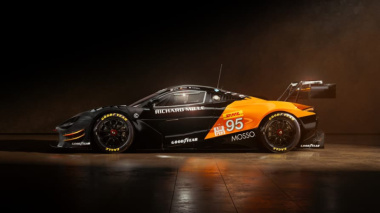 United Autosports McLaren apresenta pintura laranja e preta para WEC 2024