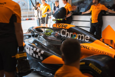 McLaren opta por mudanças em motor de Norris após 1º dia de atividades no Bahrein