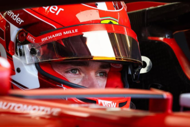 Leclerc vê Ferrari “muito melhor”, mas descarta disputa com Verstappen na Arábia Saudita