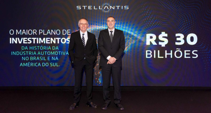 stellantis investirá r$ 30 bilhões na américa do sul