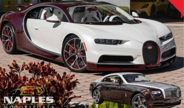 Concessionária na Flórida faz promoção inusitada: na compra de um Bugatti Chiron ganha Rolls-Royce Wraith