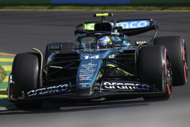 Alonso celebra desempenho da Aston Martin em “complicado” circuito do Albert Park