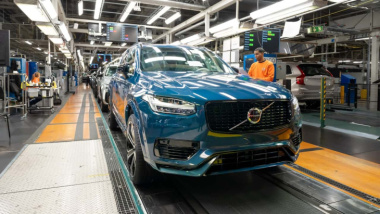 Volvo: rumo aos elétricos, último carro a diesel sai da linha de produção