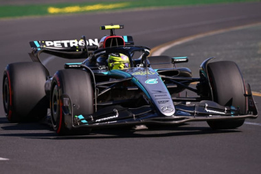 Mercedes vê padrão em queda de performance do W15: “Cai quando pista está quente”