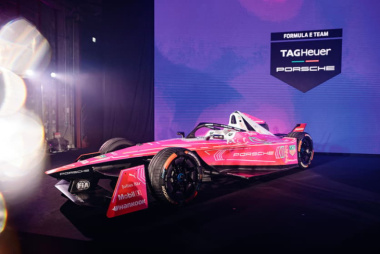 Porsche muda visual e revela pintura rosa para estreia do eP de Tóquio da Fórmula E