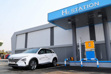 Hyundai Nexo mostrado no Brasil no Seminário de Hidrogênio Renovável
