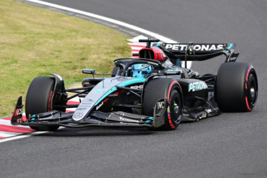 Russell vê grid acirrado, mas assume “limitação da Mercedes em curvas de alta” no Japão
