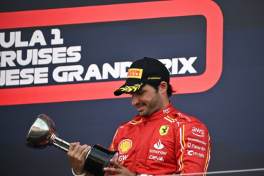 Sainz vê condições para Ferrari alcançar Red Bull: “Mais uma ou duas atualizações”