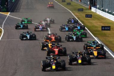 GP do Japão vai bem e assume liderança do ranking de ultrapassagens da F1 2024